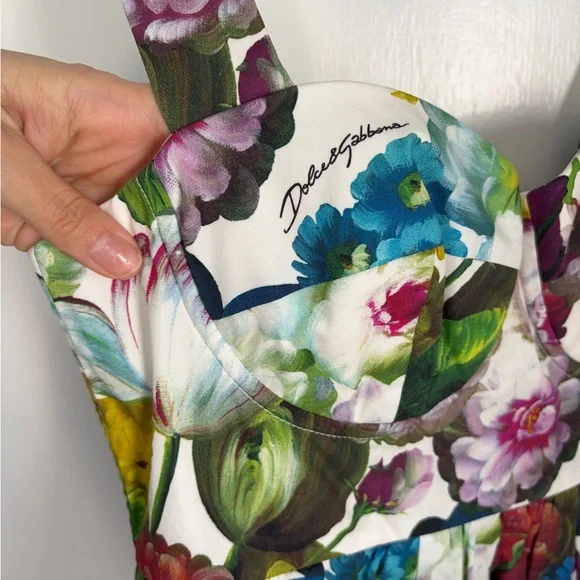 Dolce & Gabbana Multicolor cotton dress - Picture 3 of 14